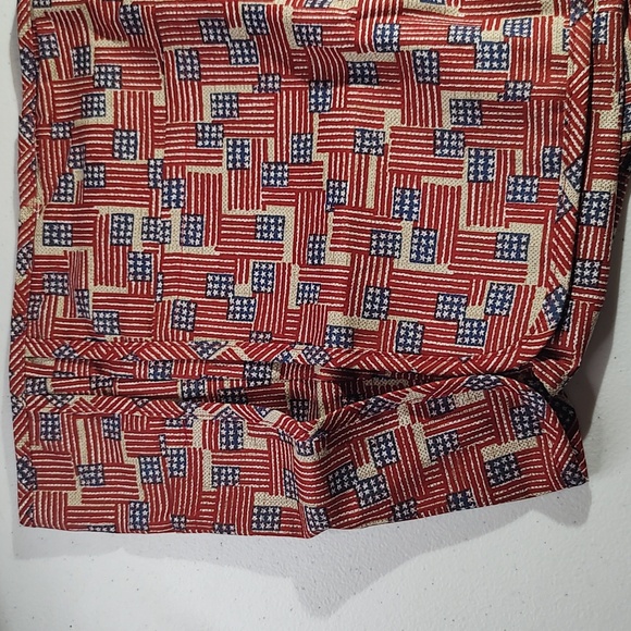 Longaberger Liner Collectors Club Flag Basket/Magazine Drop In, Has 8 Pockets - Picture 6 of 6